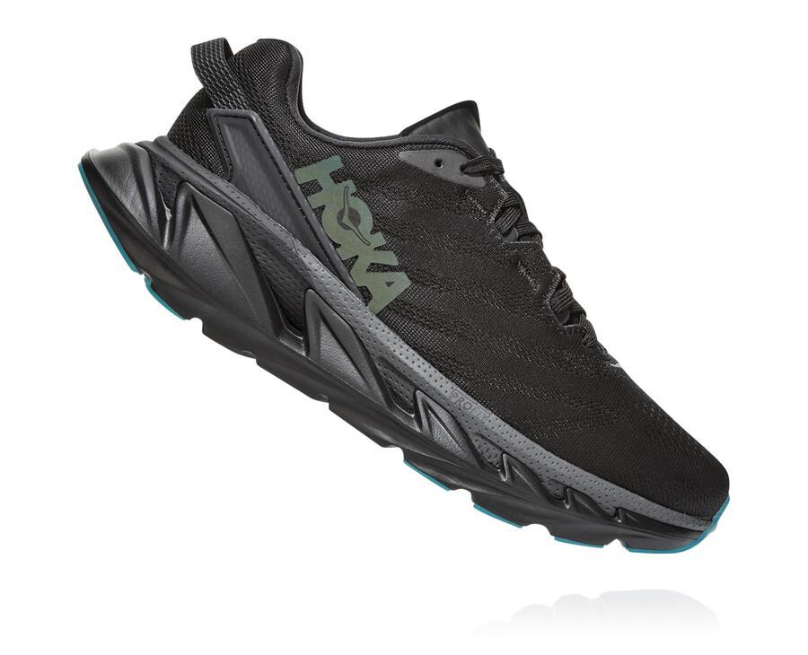 Hoka One One Running Shoes Womens Black - Elevon 2 - 50948ENDL